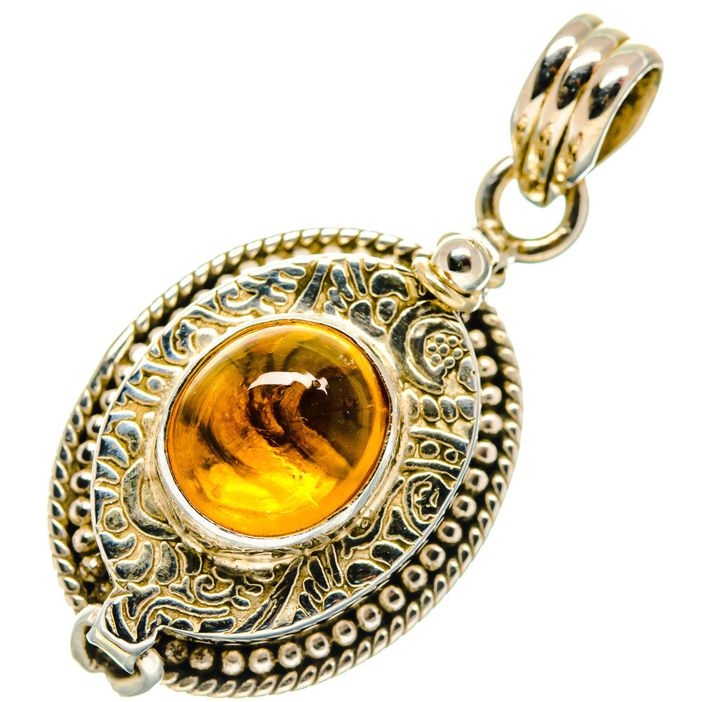 Citrine Pendants handcrafted by Ana Silver Co - PD20892