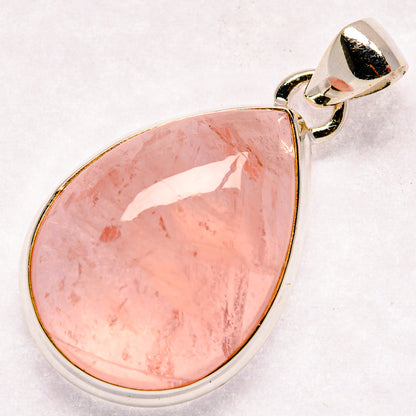 Rose Quartz Pendants handcrafted by Ana Silver Co - PD20906 - Photo 2