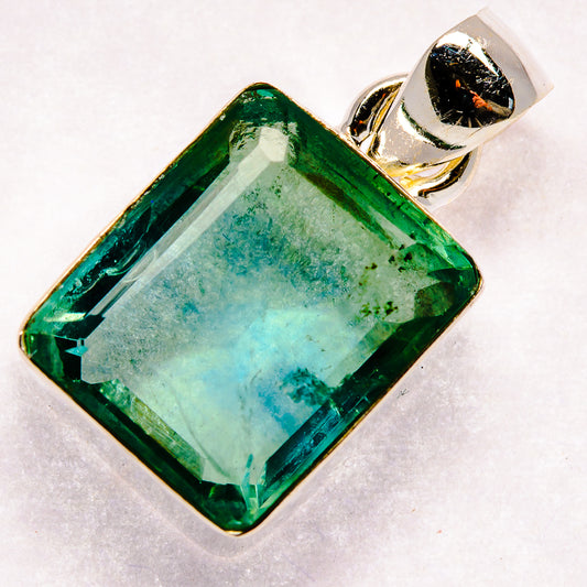Green Fluorite Pendants handcrafted by Ana Silver Co - PD20918