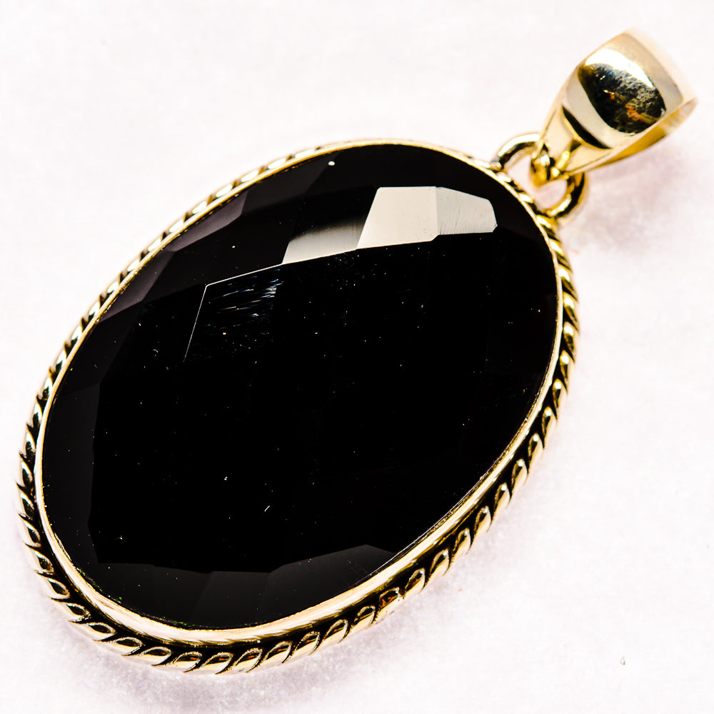 Black Onyx Pendants handcrafted by Ana Silver Co - PD20921