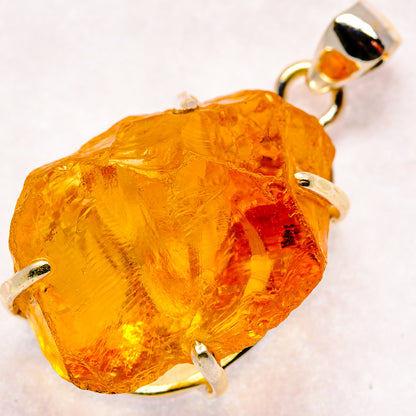Citrine Pendants handcrafted by Ana Silver Co - PD20923
