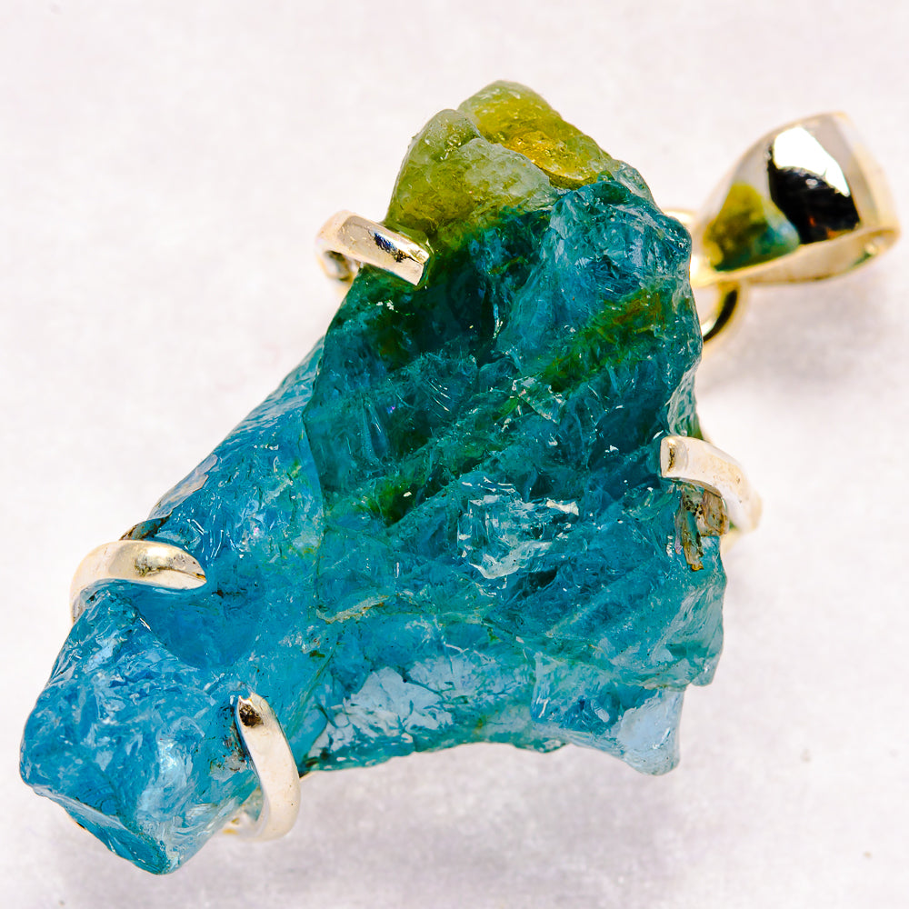 Aquamarine Pendants handcrafted by Ana Silver Co - PD20934