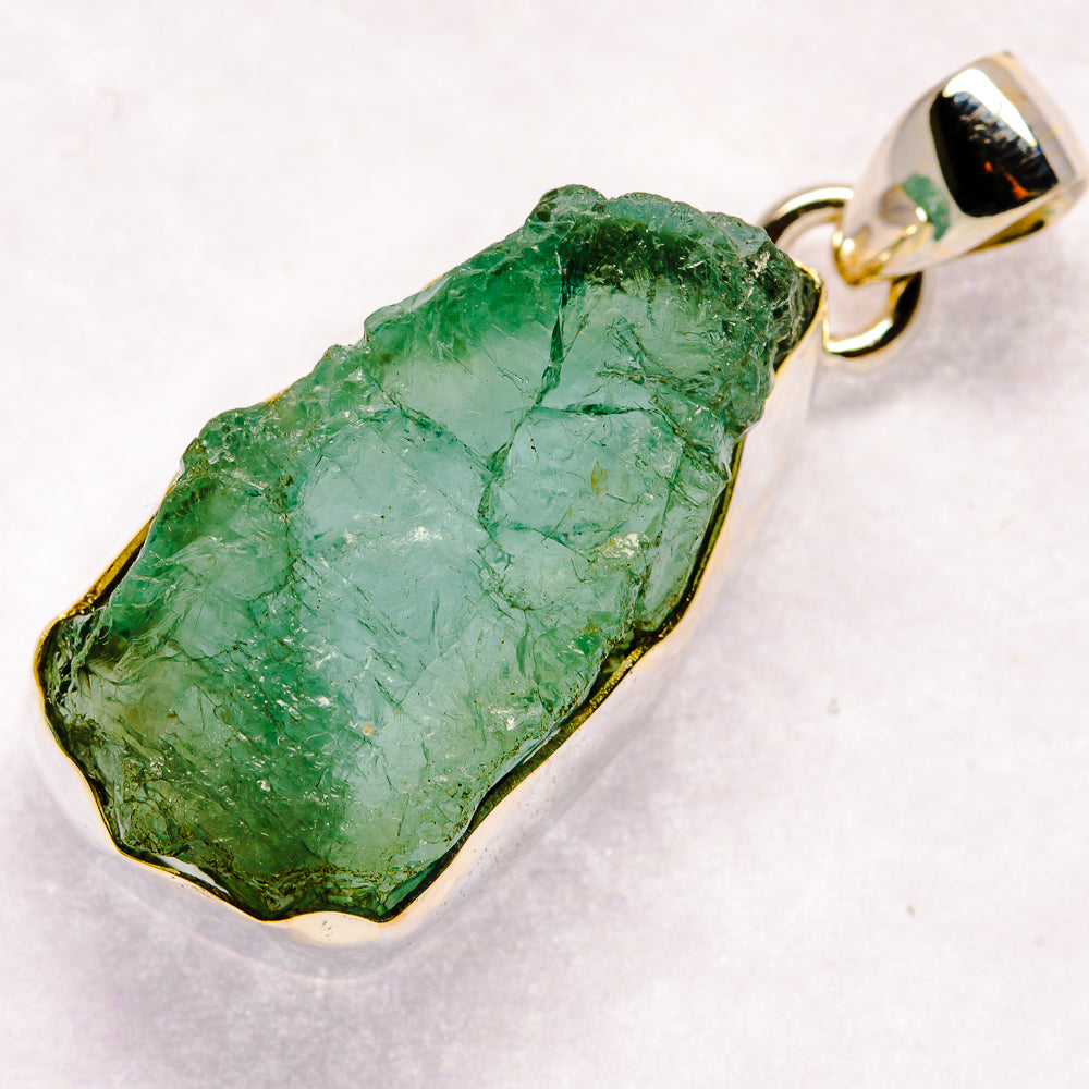 Aquamarine Pendants handcrafted by Ana Silver Co - PD20937