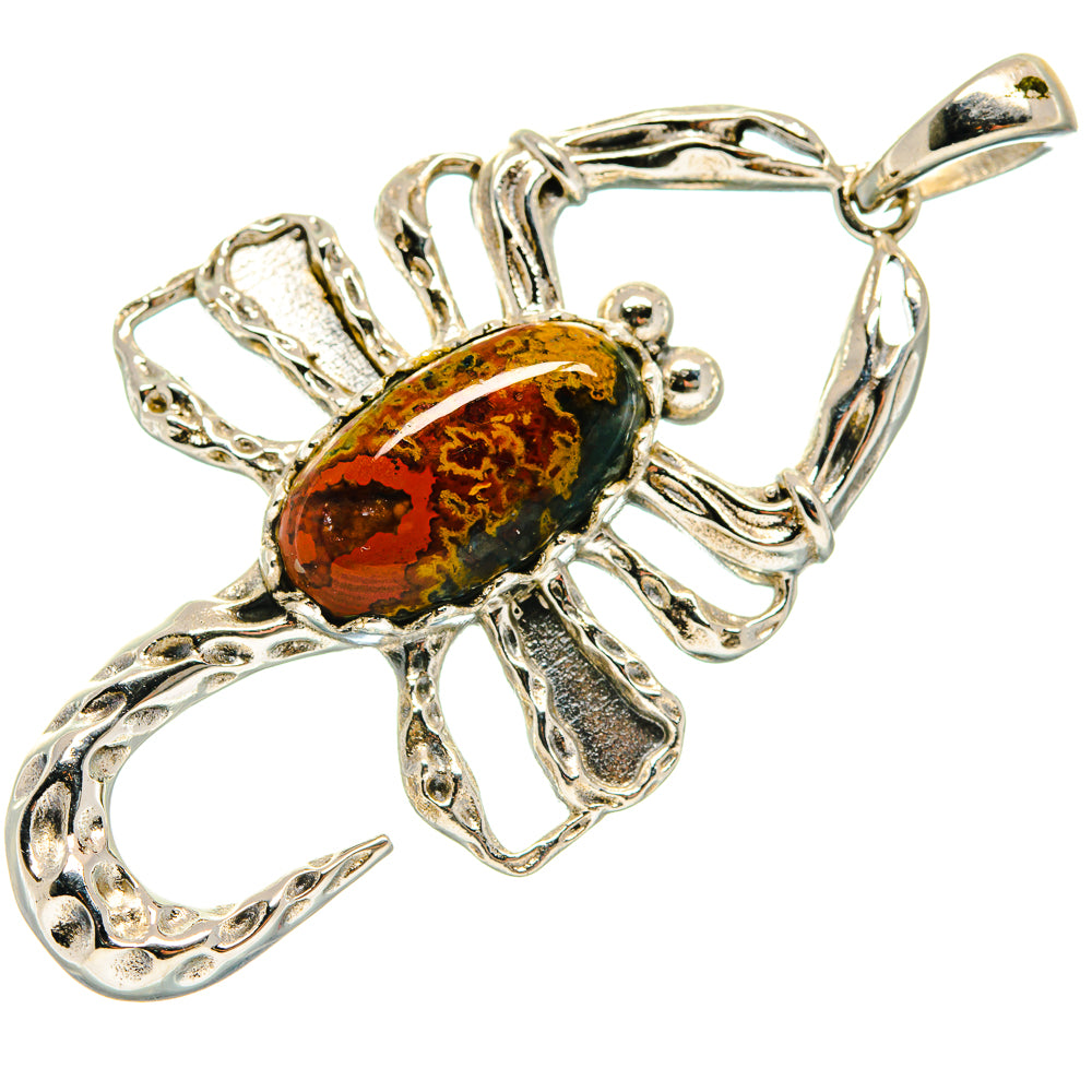 Moroccan Agate Pendants handcrafted by Ana Silver Co - PD20960