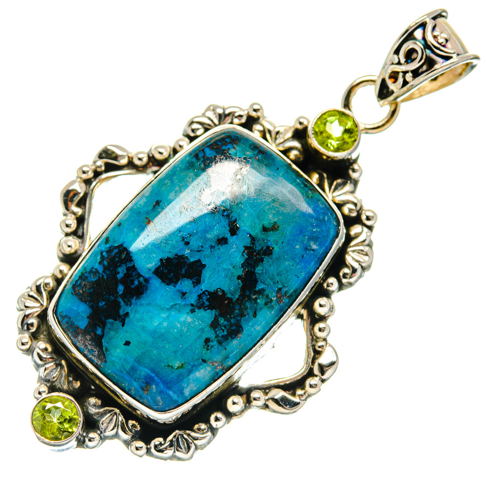 Shattuckite Pendants handcrafted by Ana Silver Co - PD20964
