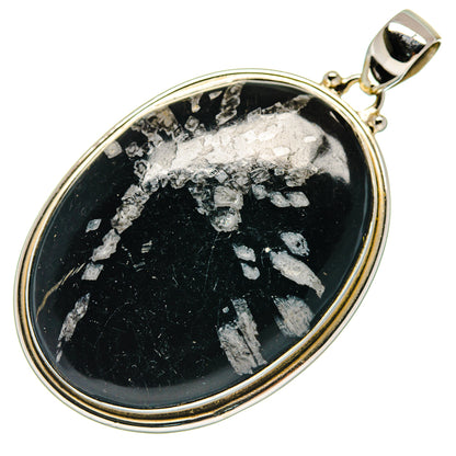 Chrysanthemum Stone Pendants handcrafted by Ana Silver Co - PD20968