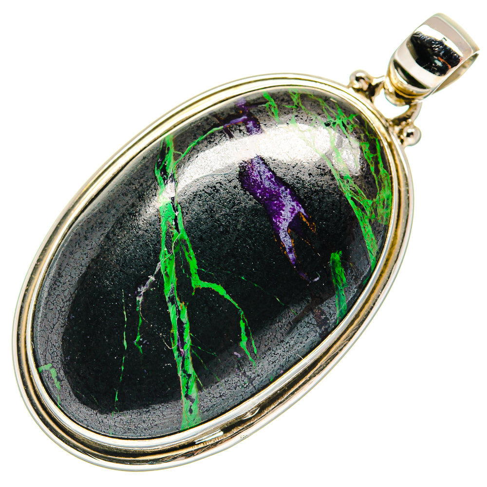 Ruby Zoisite Pendants handcrafted by Ana Silver Co - PD20972