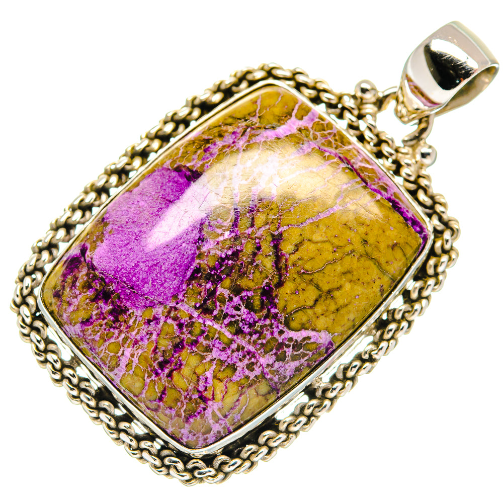 Stichtite Pendants handcrafted by Ana Silver Co - PD20976