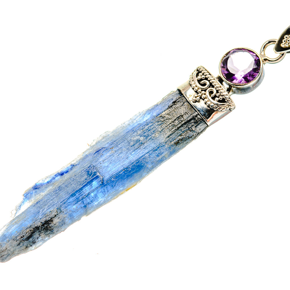 Kyanite Pendants handcrafted by Ana Silver Co - PD21001