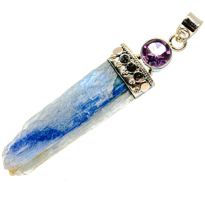 Kyanite Pendants handcrafted by Ana Silver Co - PD21006