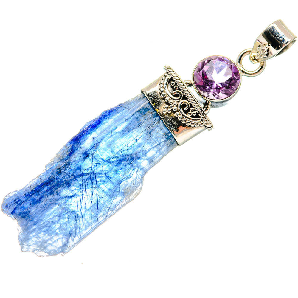 Kyanite Pendants handcrafted by Ana Silver Co - PD21009