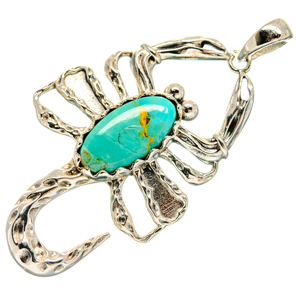 Turquoise Pendants handcrafted by Ana Silver Co - PD21011