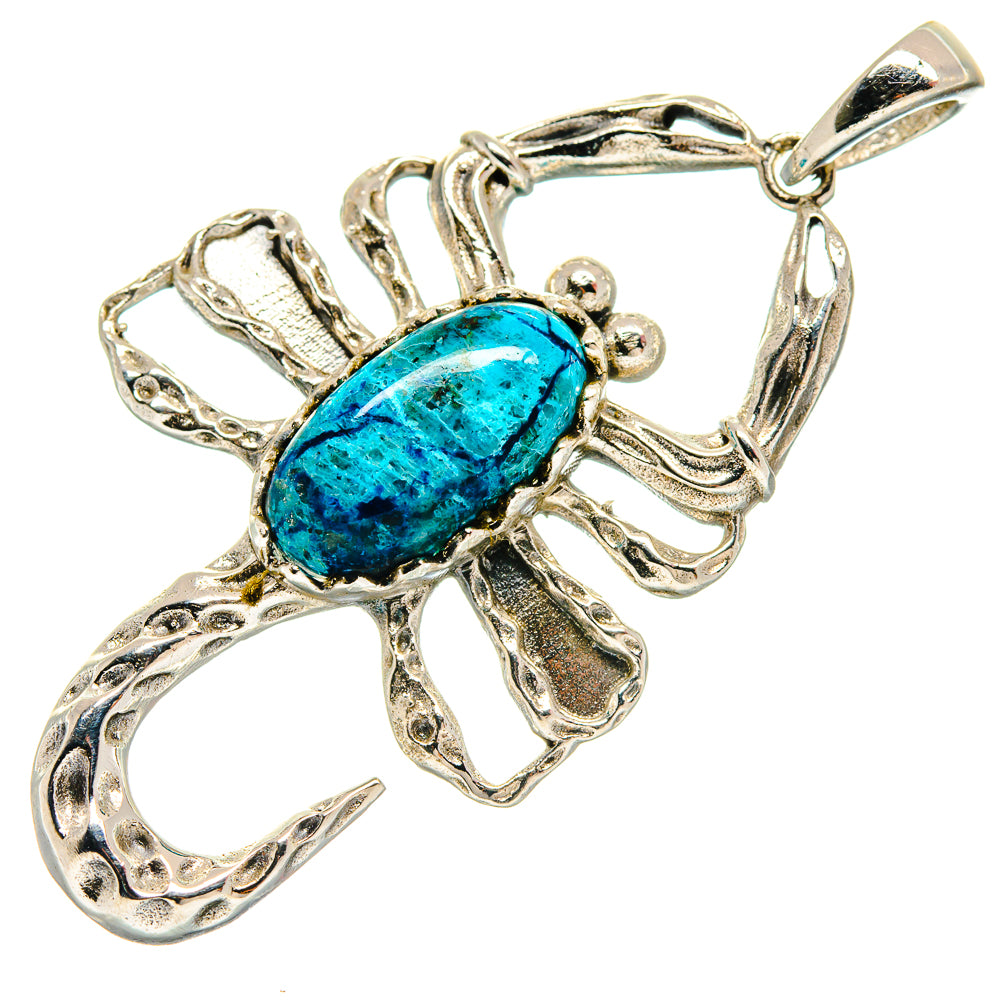 Shattuckite Pendants handcrafted by Ana Silver Co - PD21014