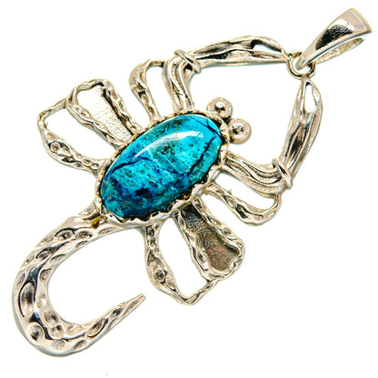 Shattuckite Pendants handcrafted by Ana Silver Co - PD21014
