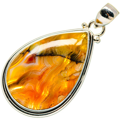 Laguna Agate Pendants handcrafted by Ana Silver Co - PD21028