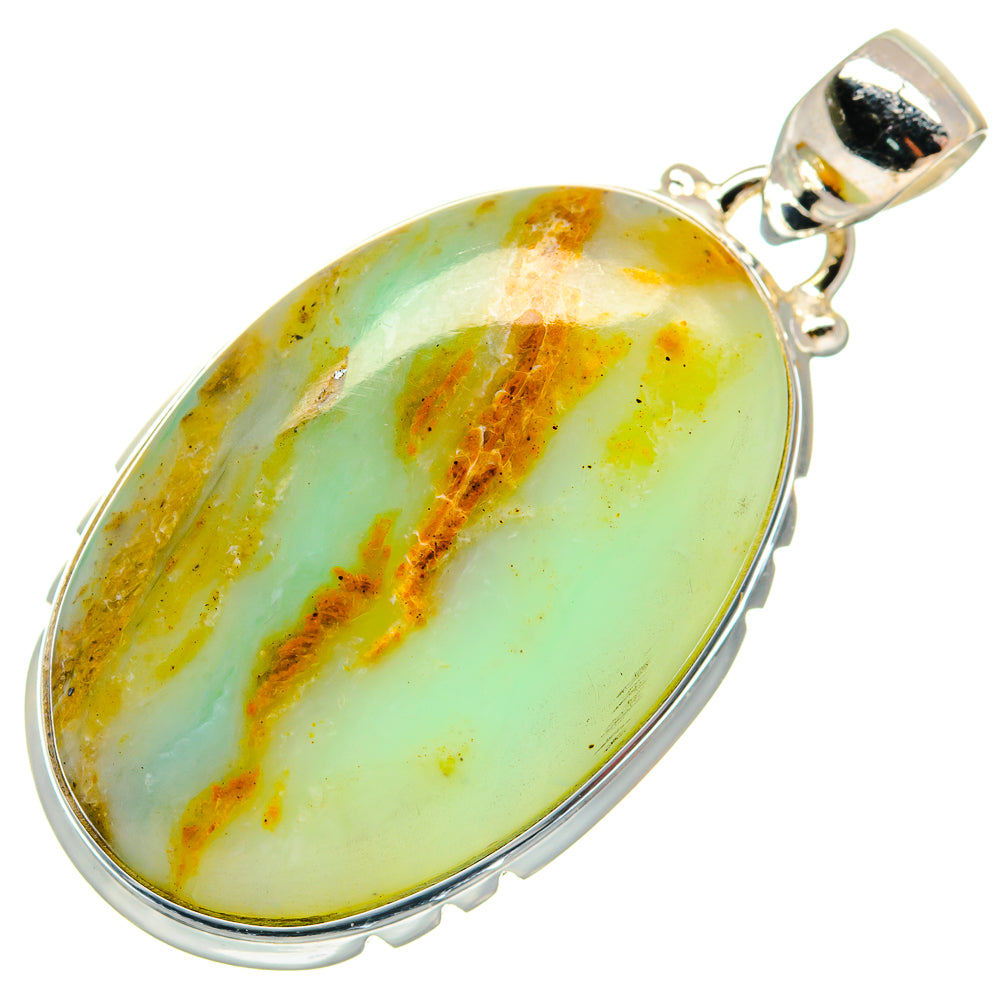 Peruvian Opal Pendants handcrafted by Ana Silver Co - PD21029
