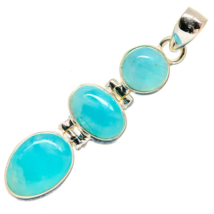 Larimar Pendants handcrafted by Ana Silver Co - PD21032