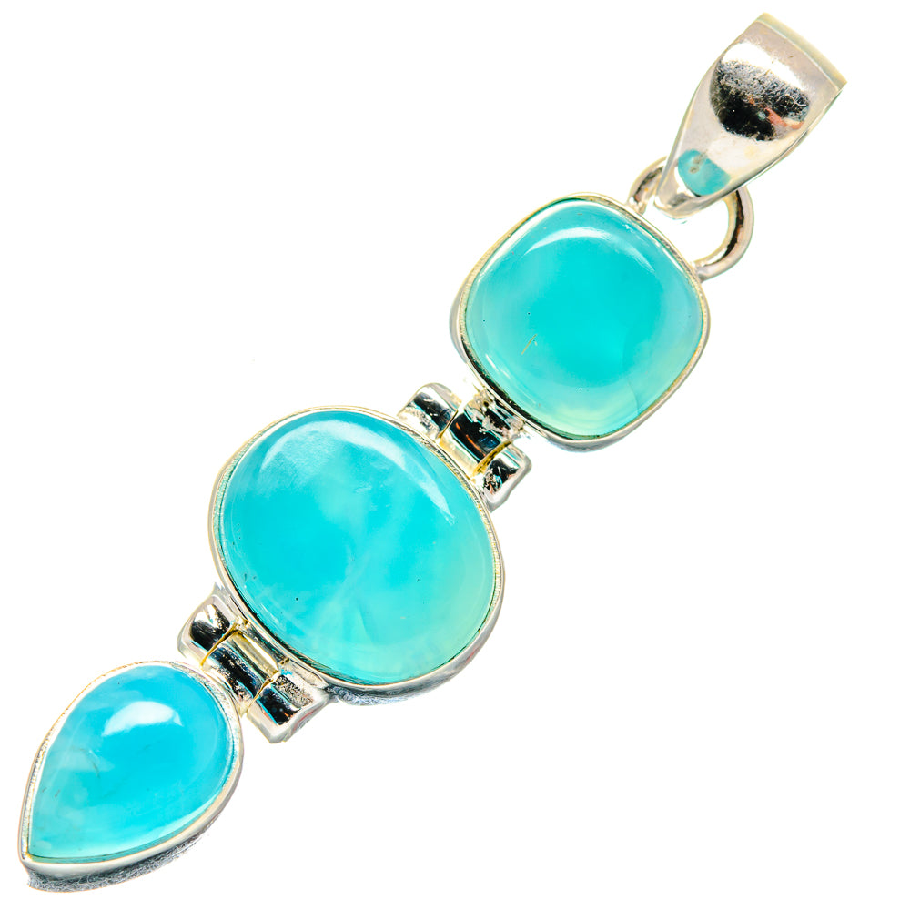 Larimar Pendants handcrafted by Ana Silver Co - PD21033