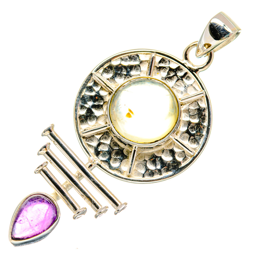 Citrine Pendants handcrafted by Ana Silver Co - PD21057