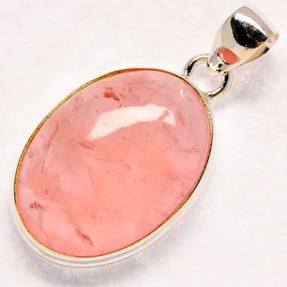 Rose Quartz Pendants handcrafted by Ana Silver Co - PD21069 - Photo 2
