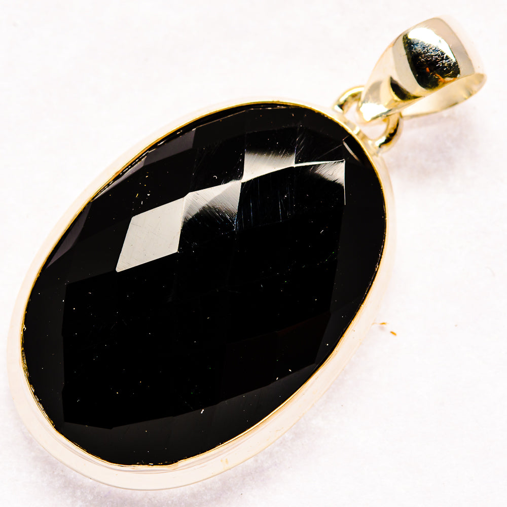Black Onyx Pendants handcrafted by Ana Silver Co - PD21080