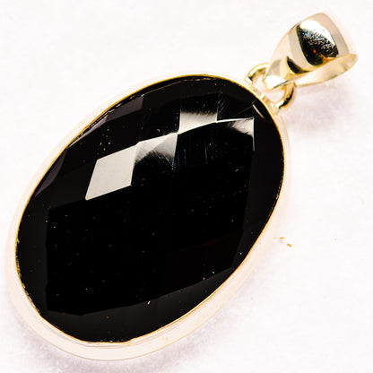 Black Onyx Pendants handcrafted by Ana Silver Co - PD21080