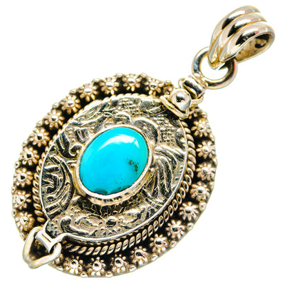 Larimar Pendants handcrafted by Ana Silver Co - PD21096