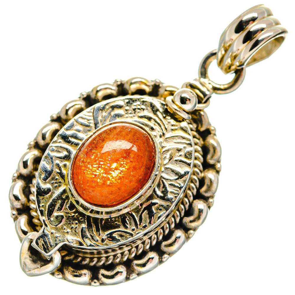 Sunstone Pendants handcrafted by Ana Silver Co - PD21099