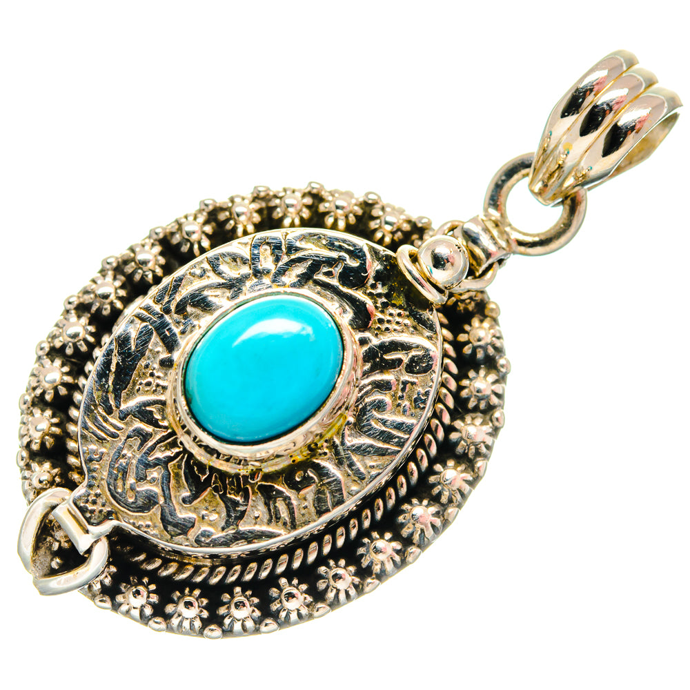 Larimar Pendants handcrafted by Ana Silver Co - PD21102