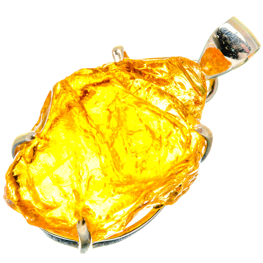 Citrine Pendants handcrafted by Ana Silver Co - PD21115