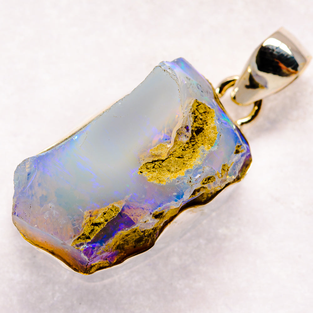 Ethiopian Opal Pendants handcrafted by Ana Silver Co - PD21120