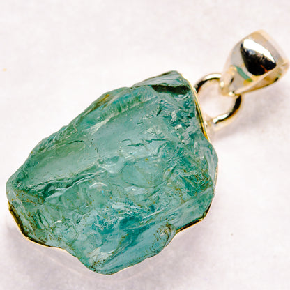 Aquamarine Pendants handcrafted by Ana Silver Co - PD21126