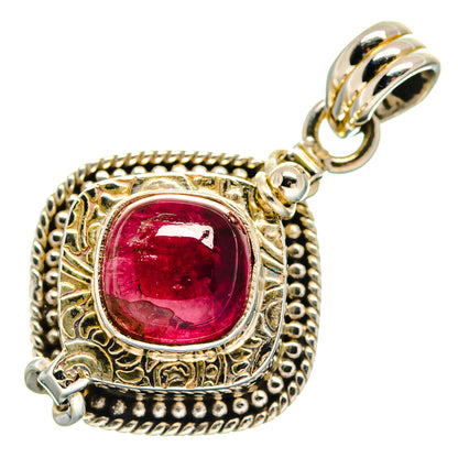 Pink Tourmaline Pendants handcrafted by Ana Silver Co - PD21150