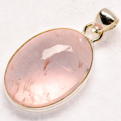 Rose Quartz Pendants handcrafted by Ana Silver Co - PD21170 - Photo 2