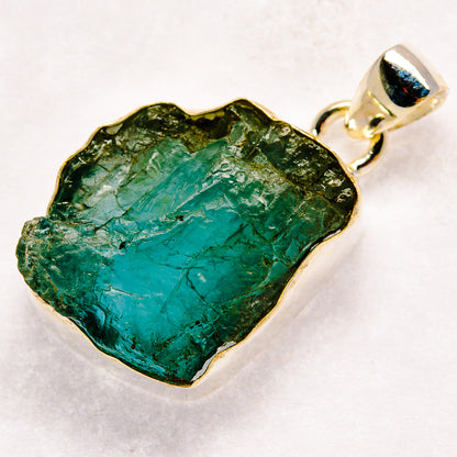Aquamarine Pendants handcrafted by Ana Silver Co - PD21174