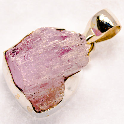 Kunzite Pendants handcrafted by Ana Silver Co - PD21178