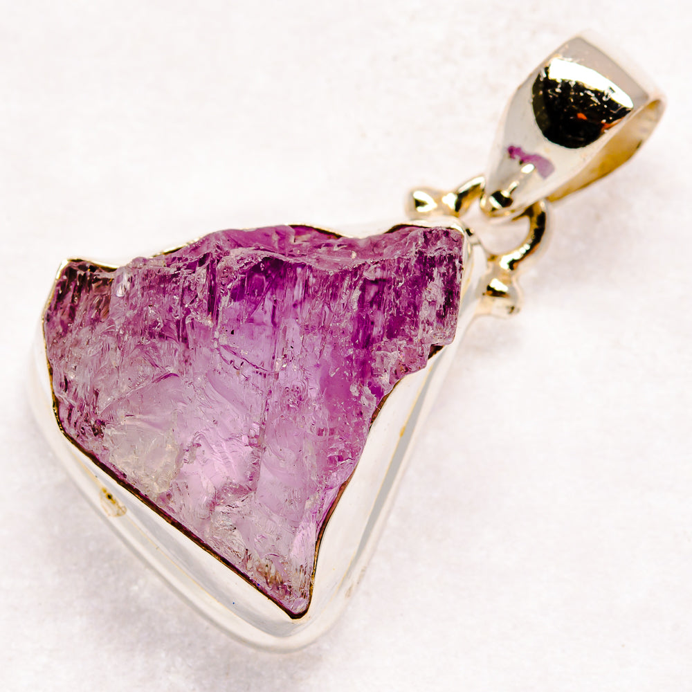 Kunzite Pendants handcrafted by Ana Silver Co - PD21182