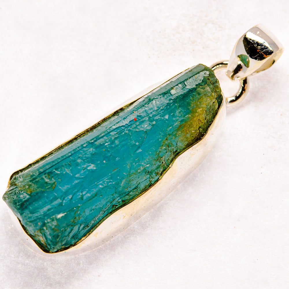 Aquamarine Pendants handcrafted by Ana Silver Co - PD21186