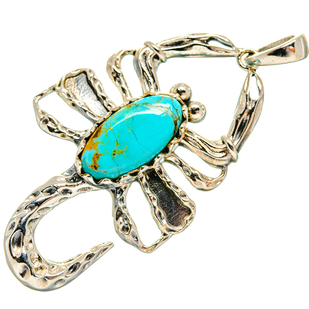 Turquoise Pendants handcrafted by Ana Silver Co - PD21194