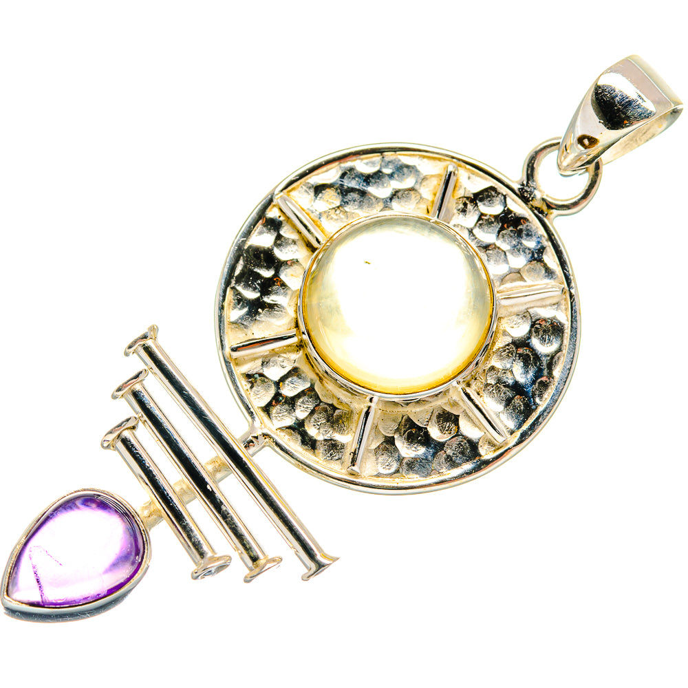 Citrine Pendants handcrafted by Ana Silver Co - PD21199