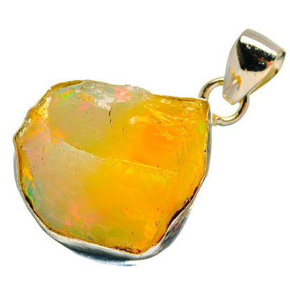 Ethiopian Opal Pendants handcrafted by Ana Silver Co - PD21231