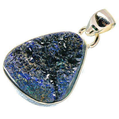 Azurite Pendants handcrafted by Ana Silver Co - PD21235
