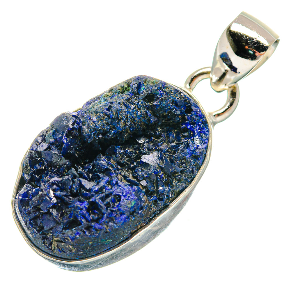 Azurite Pendants handcrafted by Ana Silver Co - PD21241