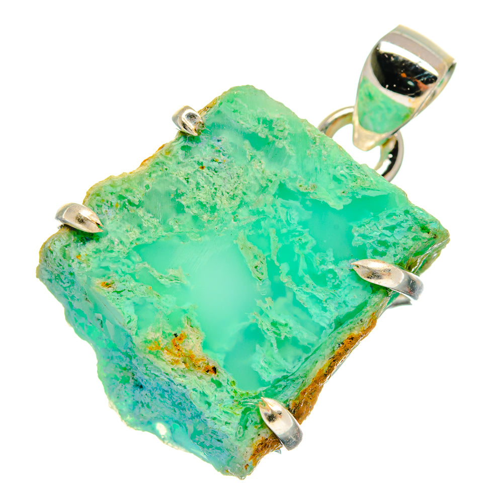 Chrysoprase Pendants handcrafted by Ana Silver Co - PD21242