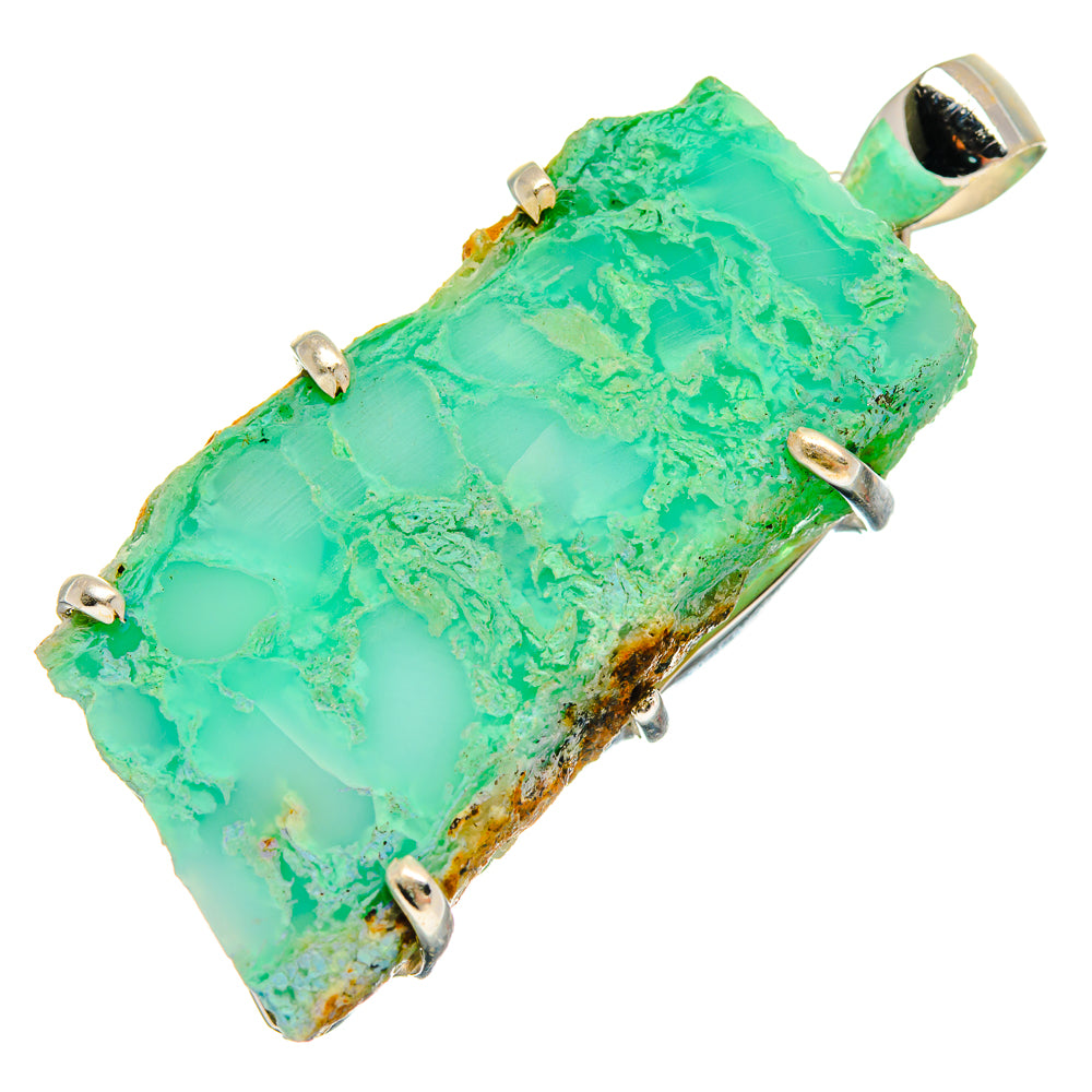 Chrysoprase Pendants handcrafted by Ana Silver Co - PD21243