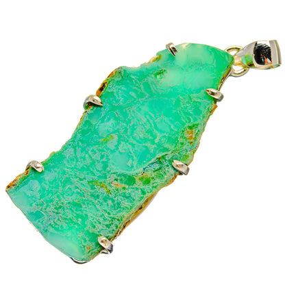 Chrysoprase Pendants handcrafted by Ana Silver Co - PD21246