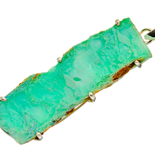 Chrysoprase Pendants handcrafted by Ana Silver Co - PD21251