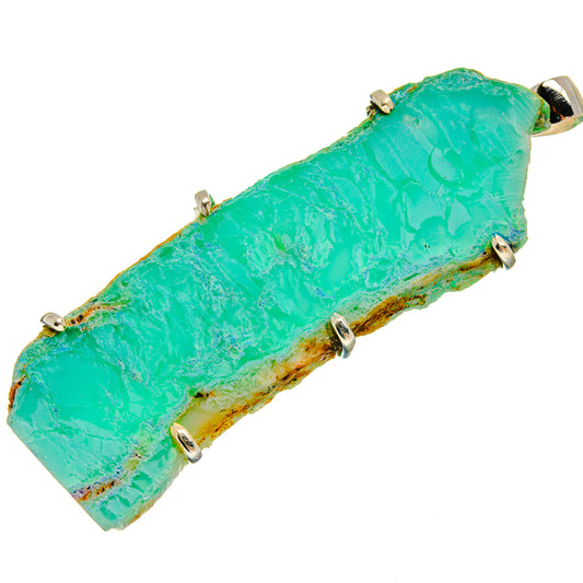 Chrysoprase Pendants handcrafted by Ana Silver Co - PD21252