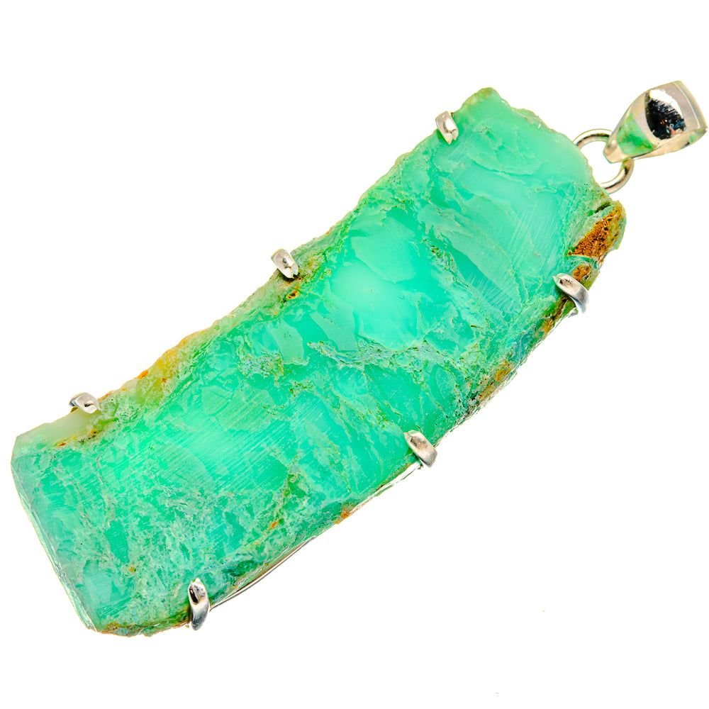 Chrysoprase Pendants handcrafted by Ana Silver Co - PD21253