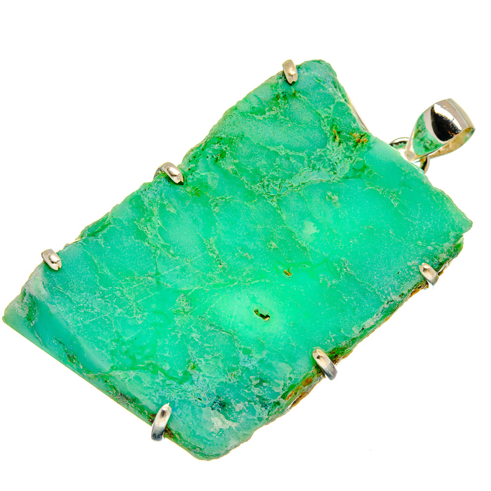 Chrysoprase Pendants handcrafted by Ana Silver Co - PD21255